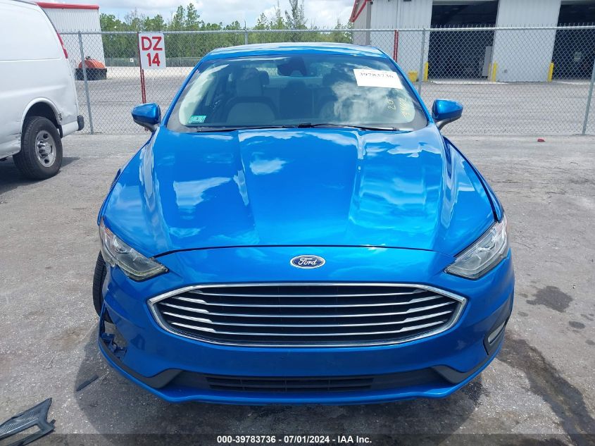 2020 Ford Fusion Se VIN: 3FA6P0HD1LR143482 Lot: 39783736