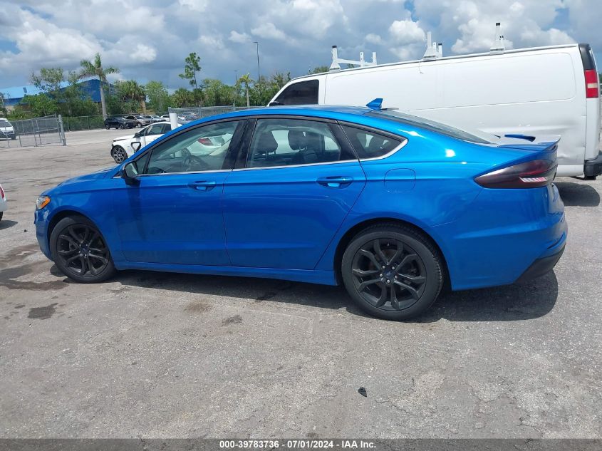 2020 Ford Fusion Se VIN: 3FA6P0HD1LR143482 Lot: 39783736