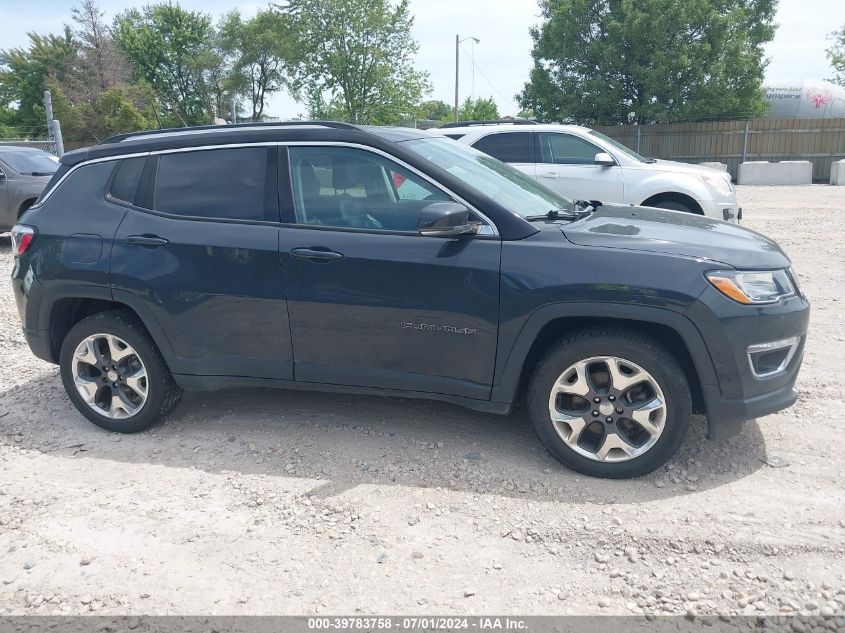 2018 Jeep Compass Limited 4X4 VIN: 3C4NJDCB9JT485105 Lot: 39783758