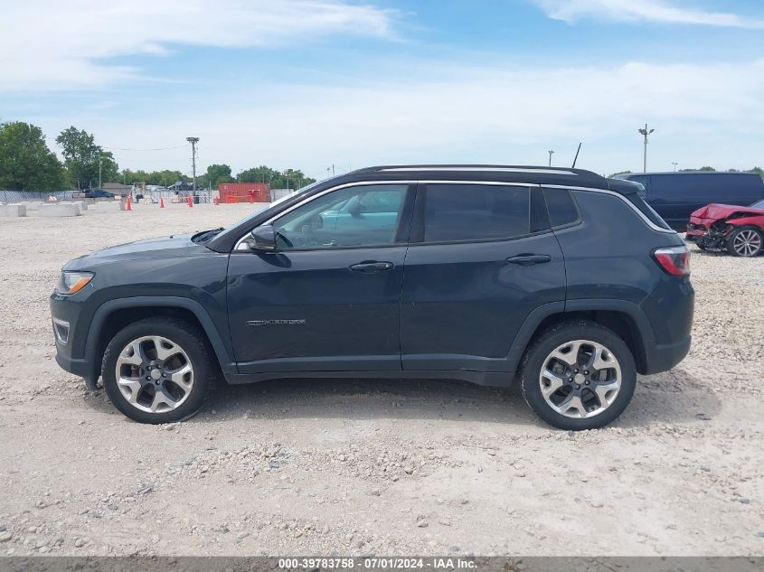 2018 Jeep Compass Limited 4X4 VIN: 3C4NJDCB9JT485105 Lot: 39783758