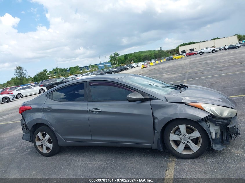 2012 Hyundai Elantra Gls VIN: 5NPDH4AE6CH139620 Lot: 39783761