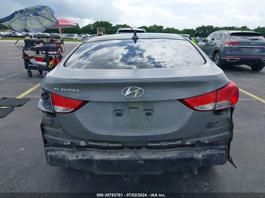 2012 Hyundai Elantra Gls VIN: 5NPDH4AE6CH139620 Lot: 39783761