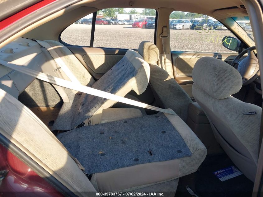 2000 Nissan Altima Gle/Gxe/Se VIN: 1N4DL01A0YC228967 Lot: 39783767