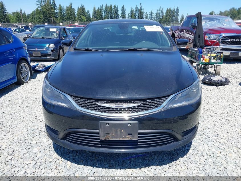 2016 Chrysler 200 Touring VIN: 1C3CCCFB5GN186277 Lot: 39783769