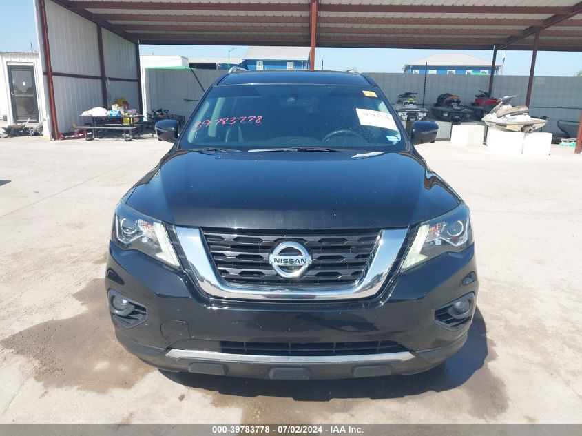 2017 Nissan Pathfinder Platinum VIN: 5N1DR2MM3HC671460 Lot: 39783778