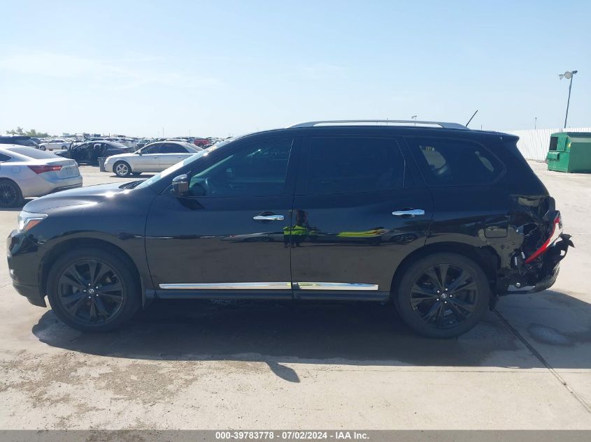 2017 Nissan Pathfinder Platinum VIN: 5N1DR2MM3HC671460 Lot: 39783778