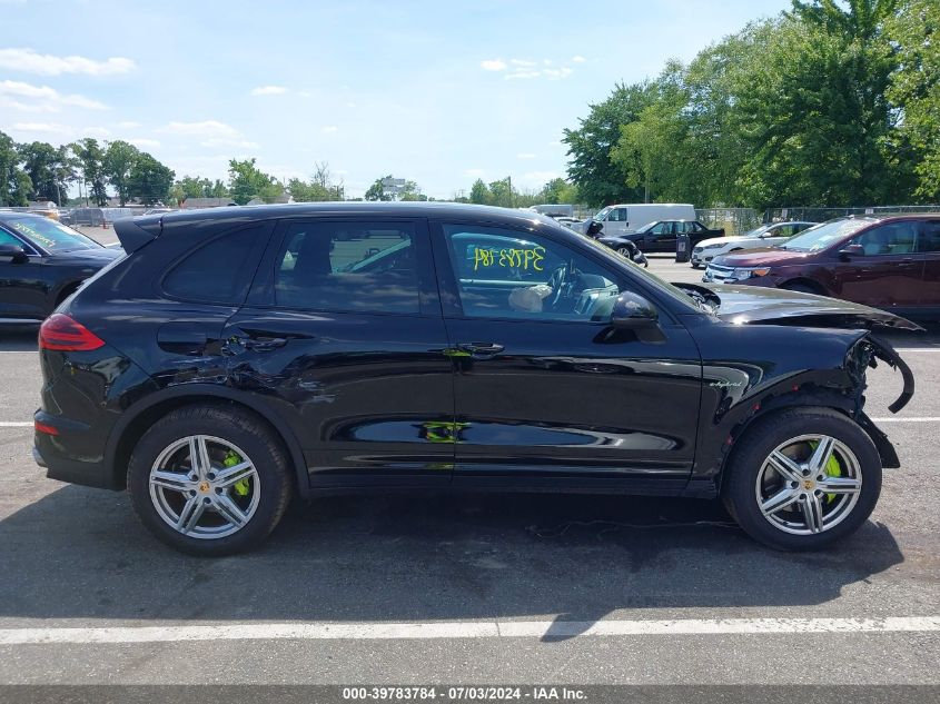 2016 Porsche Cayenne E-Hybrid S VIN: WP1AE2A29GLA61873 Lot: 39783784