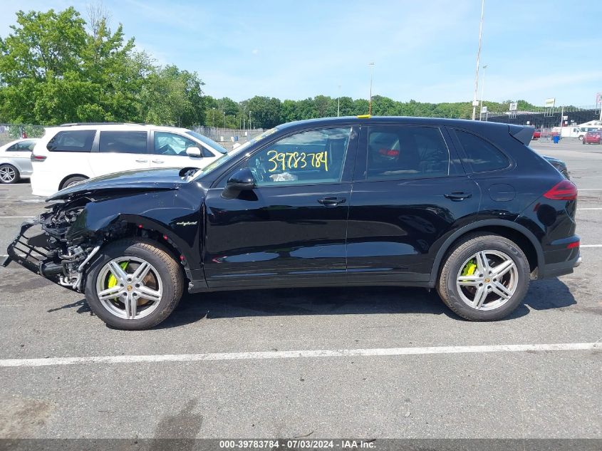 2016 Porsche Cayenne E-Hybrid S VIN: WP1AE2A29GLA61873 Lot: 39783784