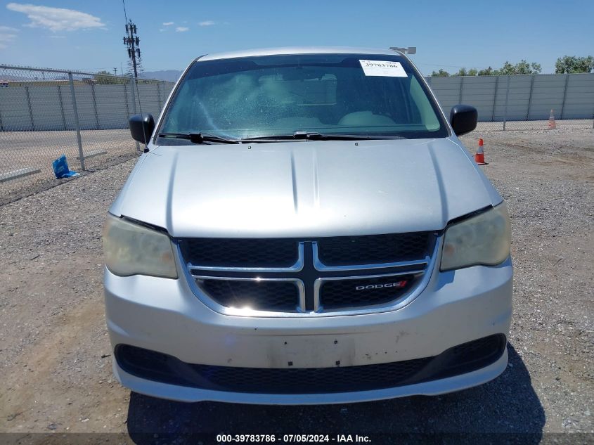 2012 Dodge Grand Caravan Se/Avp VIN: 2C4RDGBG8CR384456 Lot: 39783786