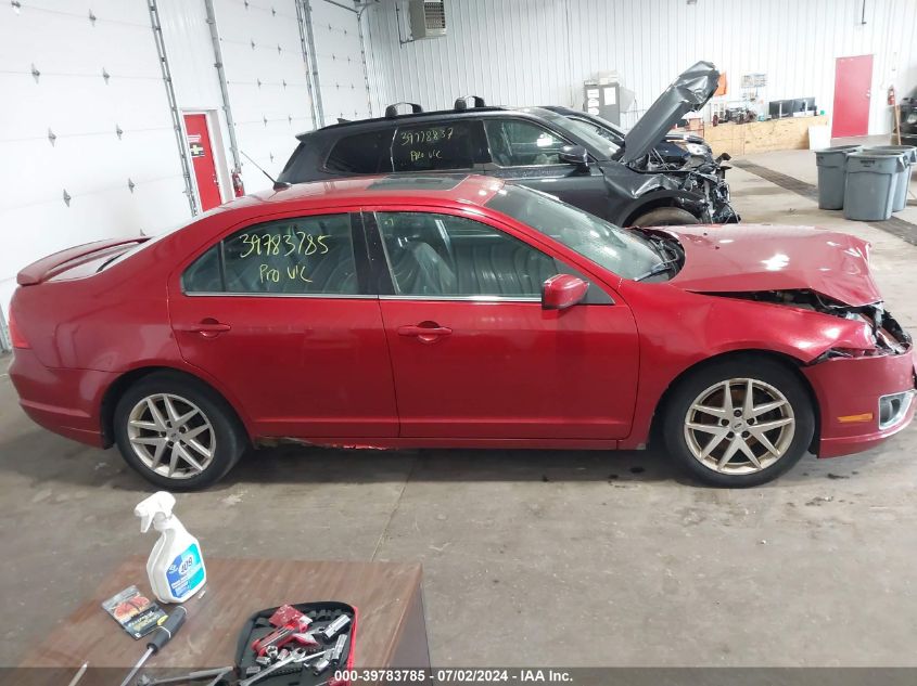 2010 Ford Fusion Sel VIN: 3FAHP0JAXAR372412 Lot: 39783785