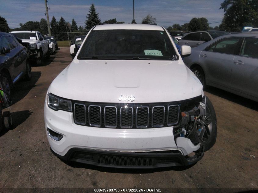 2018 Jeep Grand Cherokee Laredo E 4X4 VIN: 1C4RJFAG0JC507600 Lot: 39783793