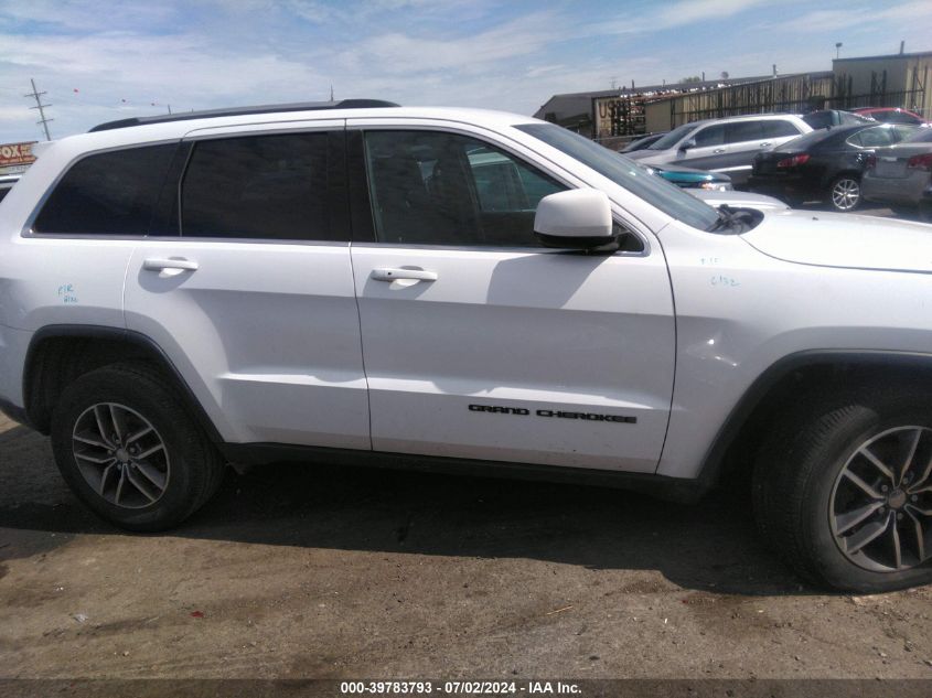 2018 Jeep Grand Cherokee Laredo E 4X4 VIN: 1C4RJFAG0JC507600 Lot: 39783793