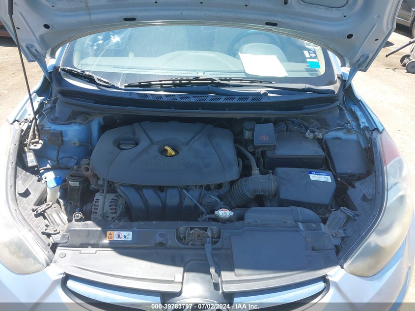 2012 Hyundai Elantra Gls (Ulsan Plant) VIN: KMHDH4AE2CU403188 Lot: 39783797