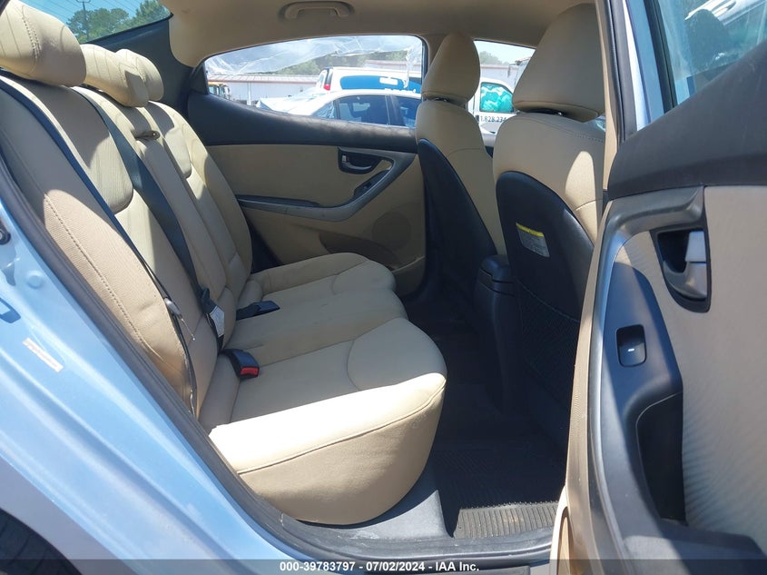 2012 Hyundai Elantra Gls (Ulsan Plant) VIN: KMHDH4AE2CU403188 Lot: 39783797