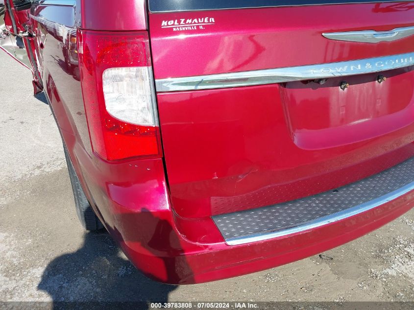 2012 Chrysler Town & Country Touring VIN: 2C4RC1BG9CR186937 Lot: 39783808