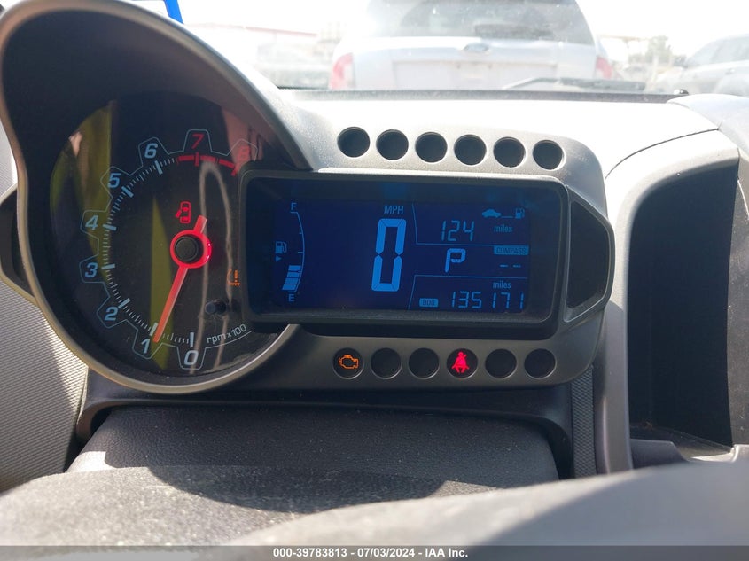 2016 Chevrolet Sonic Ltz Auto VIN: 1G1JE6SB8G4149758 Lot: 39783813