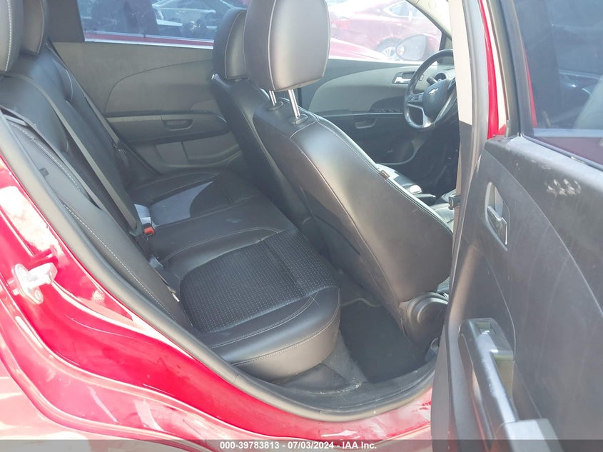 2016 Chevrolet Sonic Ltz Auto VIN: 1G1JE6SB8G4149758 Lot: 39783813