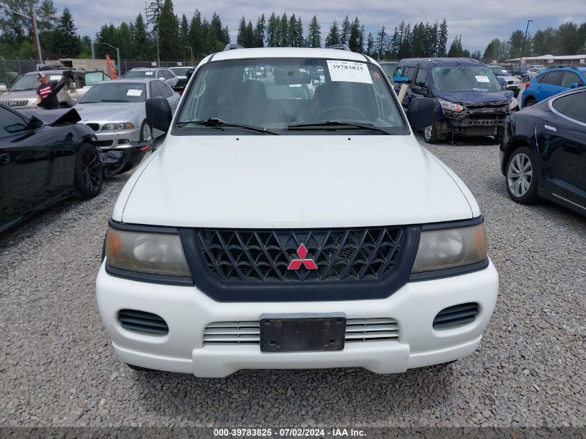 2001 Mitsubishi Montero Sport Es/Ls VIN: JA4MT21H81P025160 Lot: 39783825