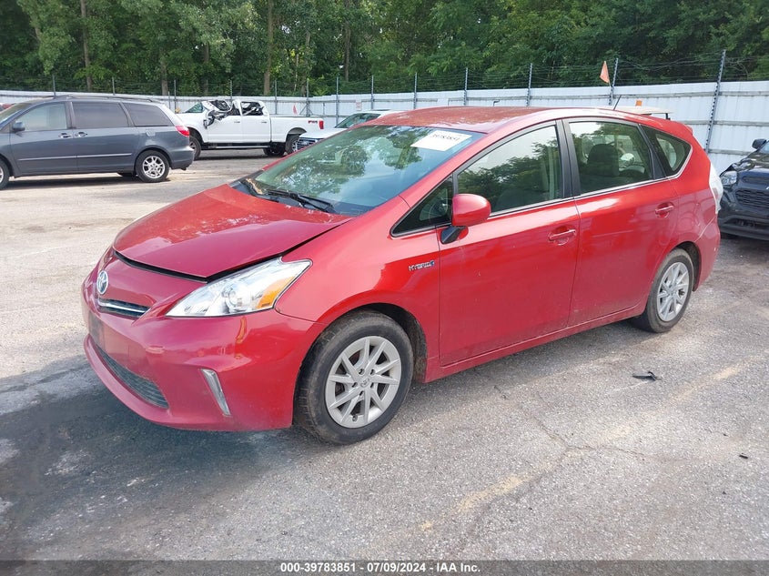2013 Toyota Prius V Three VIN: JTDZN3EU9D3215015 Lot: 39783851