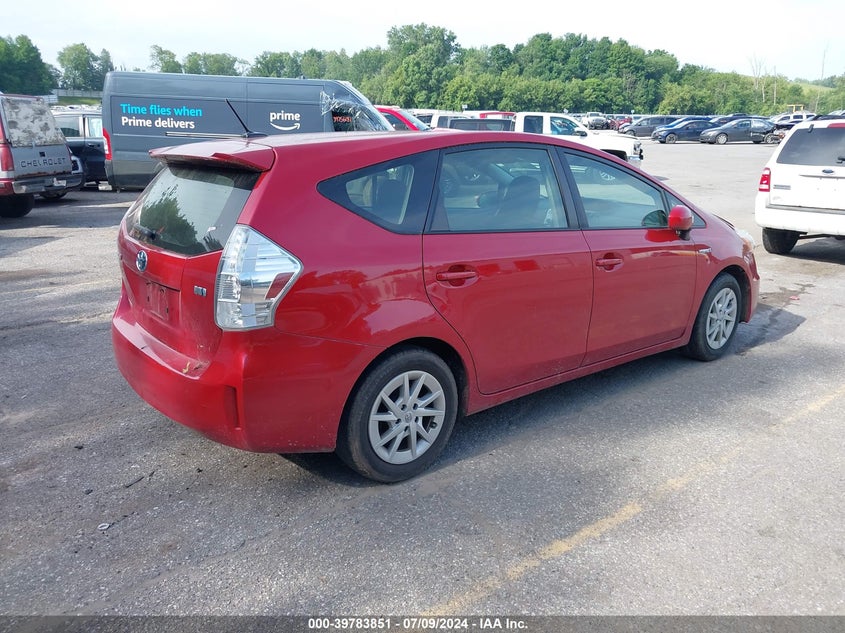 2013 Toyota Prius V Three VIN: JTDZN3EU9D3215015 Lot: 39783851