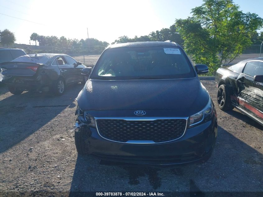 2017 Kia Sedona Lx VIN: KNDMB5C10H6281318 Lot: 39783878