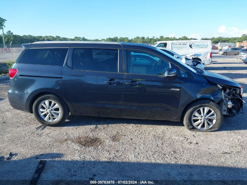 2017 Kia Sedona Lx VIN: KNDMB5C10H6281318 Lot: 39783878