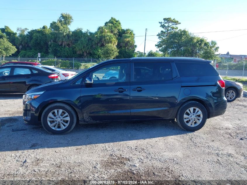 2017 Kia Sedona Lx VIN: KNDMB5C10H6281318 Lot: 39783878