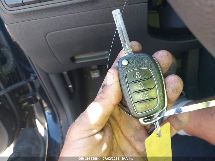 2017 Hyundai Tucson Se VIN: KM8J33A47HU493447 Lot: 39783884