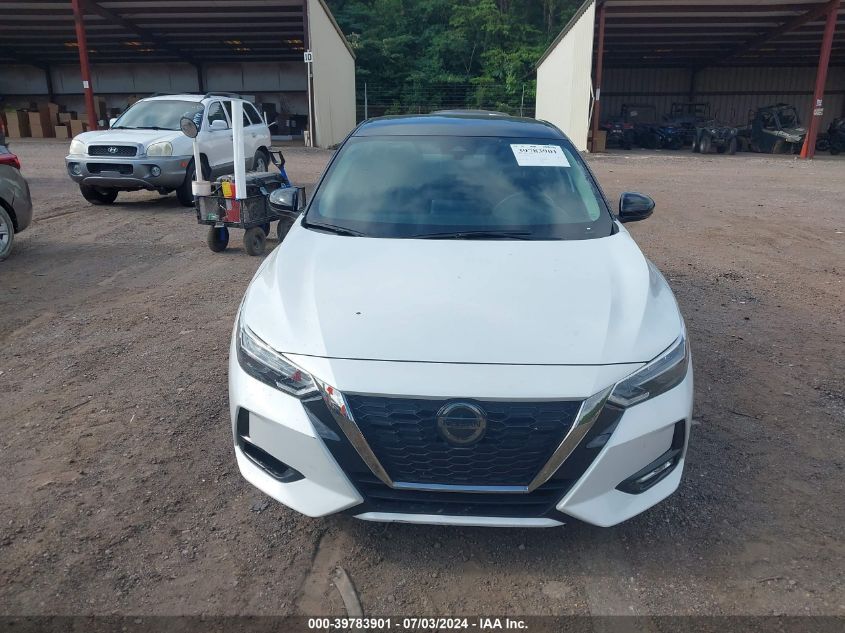 2021 Nissan Sentra Sr VIN: 3N1AB8DV9MY257613 Lot: 39783901