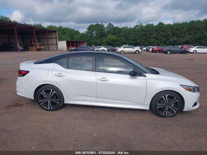 2021 Nissan Sentra Sr VIN: 3N1AB8DV9MY257613 Lot: 39783901