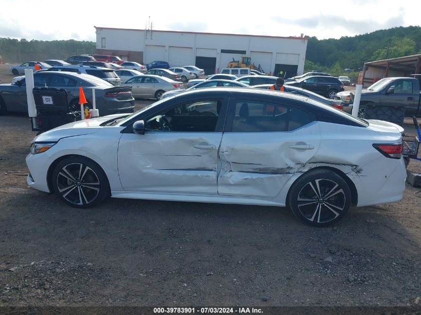 2021 Nissan Sentra Sr VIN: 3N1AB8DV9MY257613 Lot: 39783901