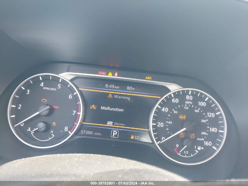 2021 Nissan Sentra Sr VIN: 3N1AB8DV9MY257613 Lot: 39783901