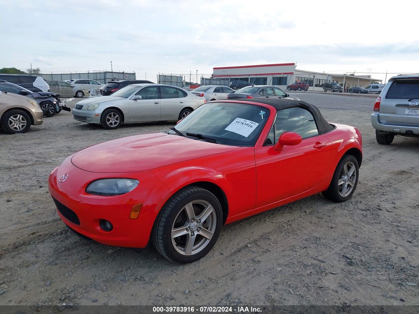 2007 Mazda Mx-5 Miata VIN: JM1NC25F870127630 Lot: 39783916