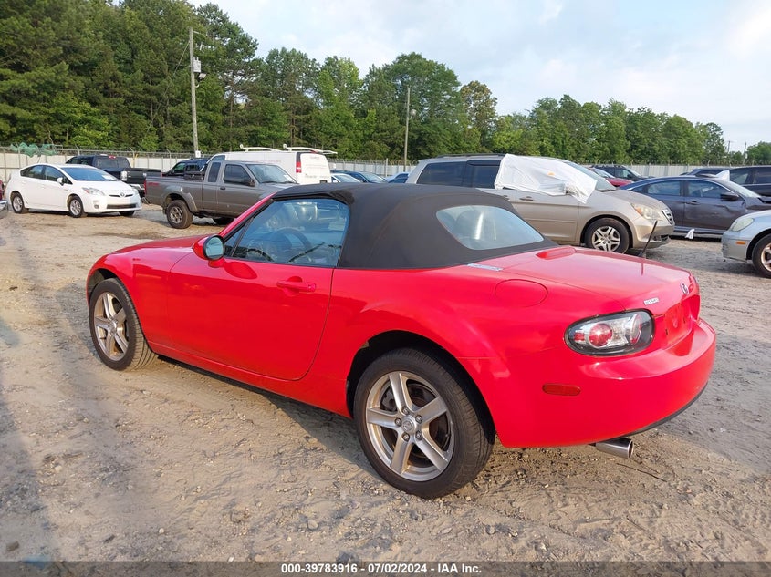 2007 Mazda Mx-5 Miata VIN: JM1NC25F870127630 Lot: 39783916