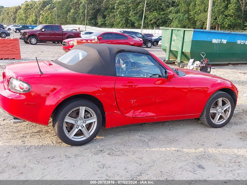 2007 Mazda Mx-5 Miata VIN: JM1NC25F870127630 Lot: 39783916