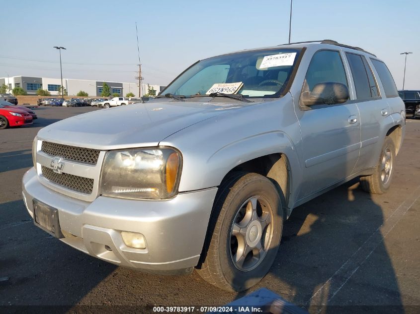 2009 Chevrolet Trailblazer Lt VIN: 1GNDT33S192100981 Lot: 39783917