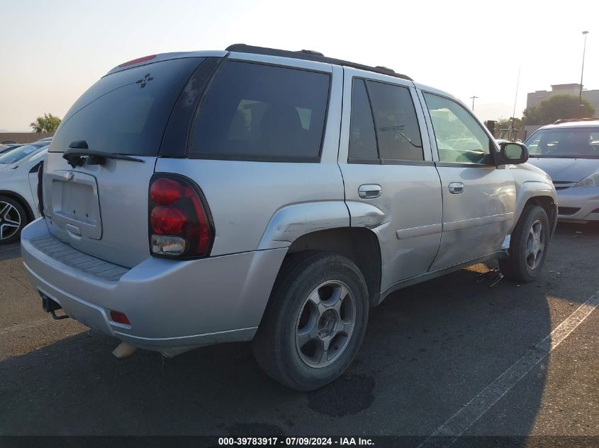 2009 Chevrolet Trailblazer Lt VIN: 1GNDT33S192100981 Lot: 39783917