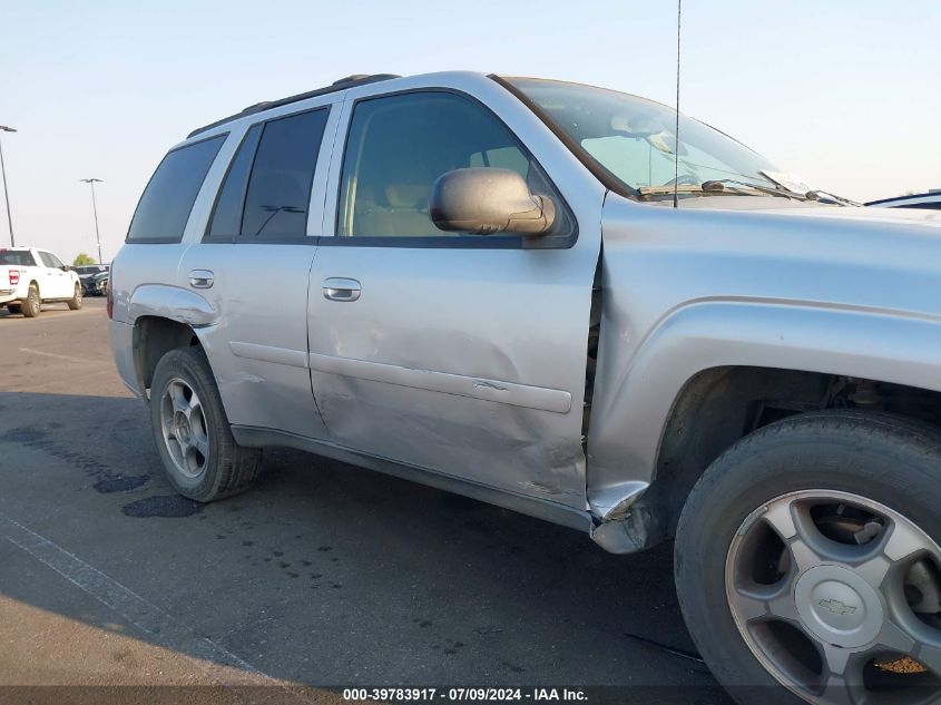 2009 Chevrolet Trailblazer Lt VIN: 1GNDT33S192100981 Lot: 39783917