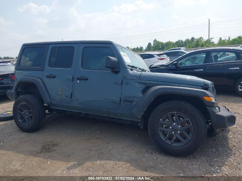 2024 Jeep Wrangler Sport S VIN: 1C4PJXDN0RW256529 Lot: 39783922