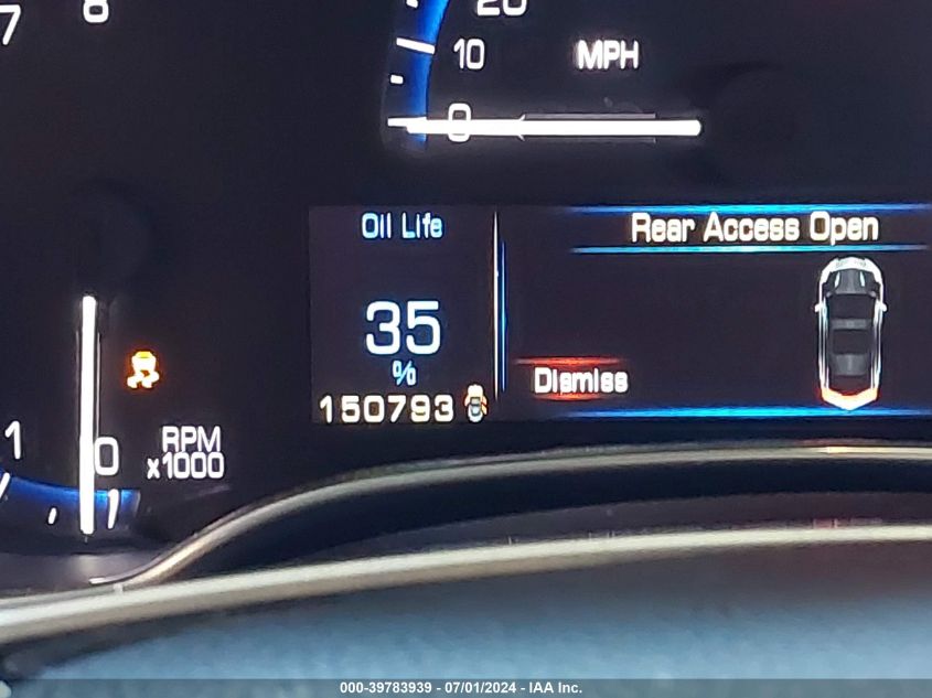 2013 Cadillac Srx Premium Collection VIN: 3GYFNJE3XDS622294 Lot: 39783939