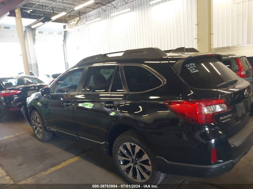 2017 Subaru Outback 2.5I Limited VIN: 4S4BSANC6H3234211 Lot: 39783954