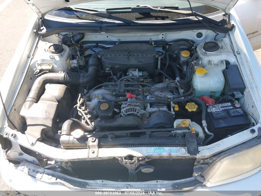 2001 Subaru Forester S VIN: JF1SF65601H739627 Lot: 39783963