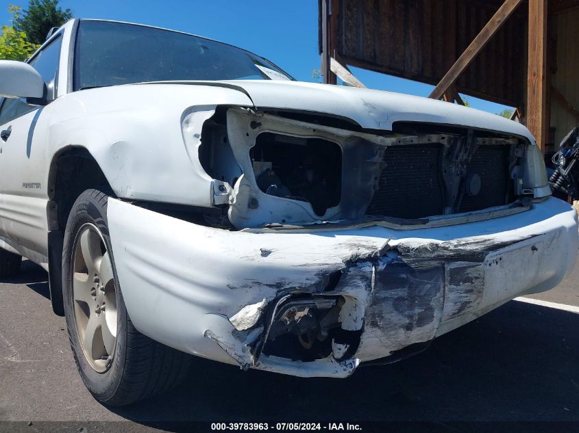 2001 Subaru Forester S VIN: JF1SF65601H739627 Lot: 39783963