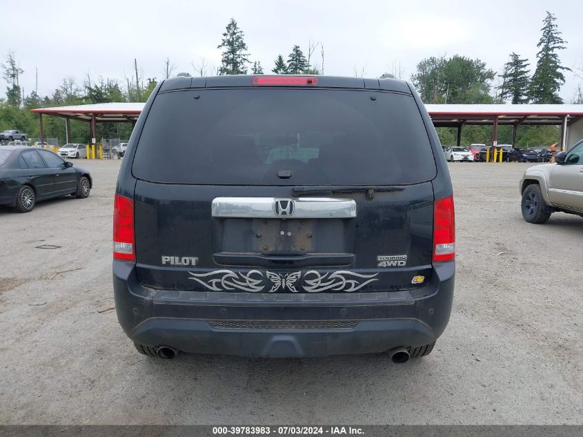 2013 Honda Pilot Touring VIN: 5FNYF4H90DB085487 Lot: 39783983