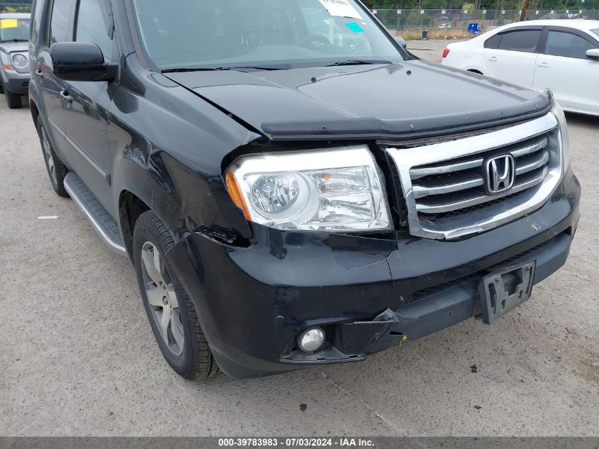 2013 Honda Pilot Touring VIN: 5FNYF4H90DB085487 Lot: 39783983