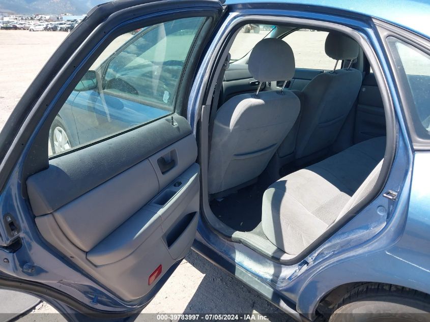 2004 Ford Taurus Se VIN: 1FAFP53U74A160593 Lot: 39783997