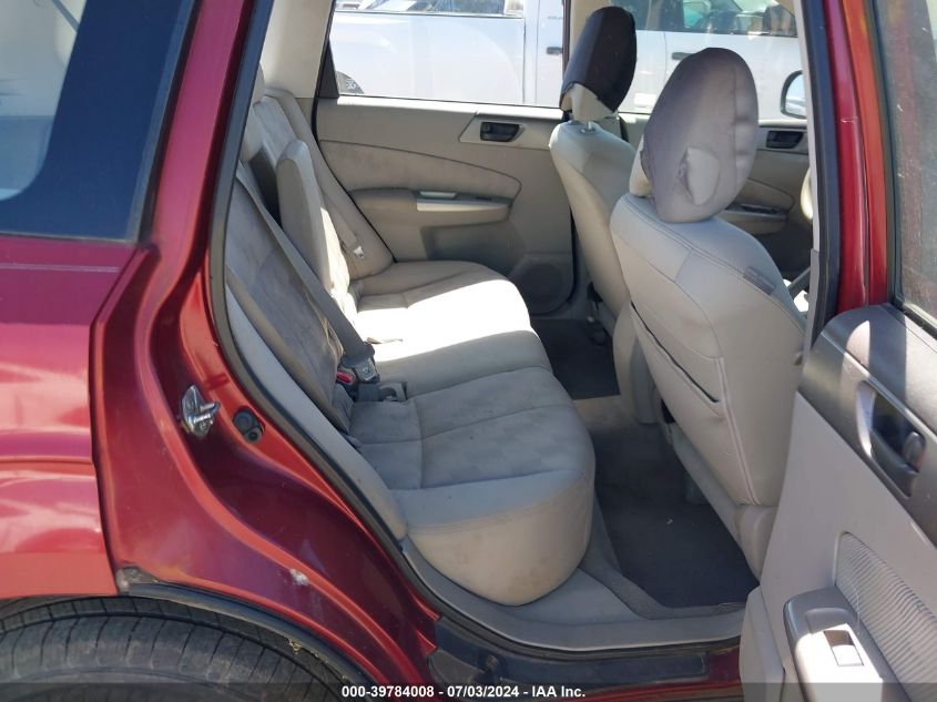 2010 Subaru Forester 2.5X VIN: JF2SH6AC2AH723687 Lot: 39784008