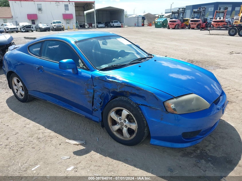 2005 Hyundai Tiburon Gs VIN: KMHHM65D85U164436 Lot: 39784010