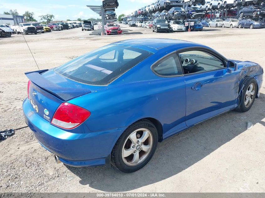 2005 Hyundai Tiburon Gs VIN: KMHHM65D85U164436 Lot: 39784010