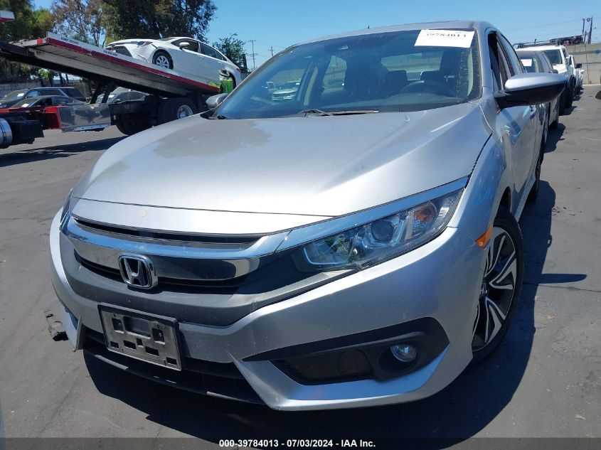 2018 Honda Civic Ex-T VIN: JHMFC1F43JX007372 Lot: 39784013